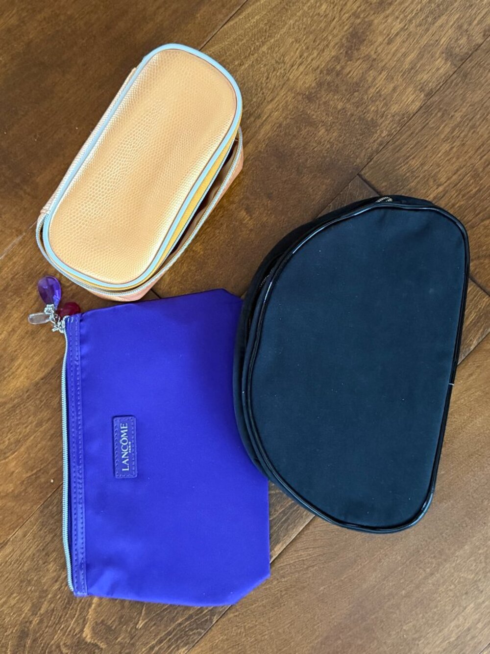 Three NEW Lancome Cosmetic Bags